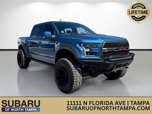 Ford Performance Blue Metallic 2019 Ford F-150 Raptor