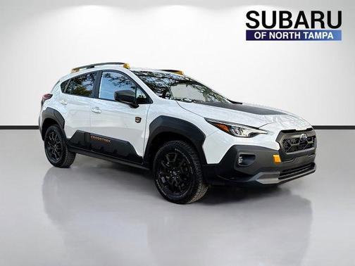 Crystal White Pearl 2026 Subaru Crosstrek Wilderness