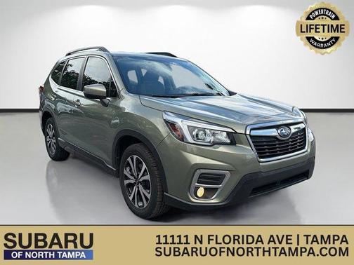 Jasper Green Metallic 2020 Subaru Forester Limited