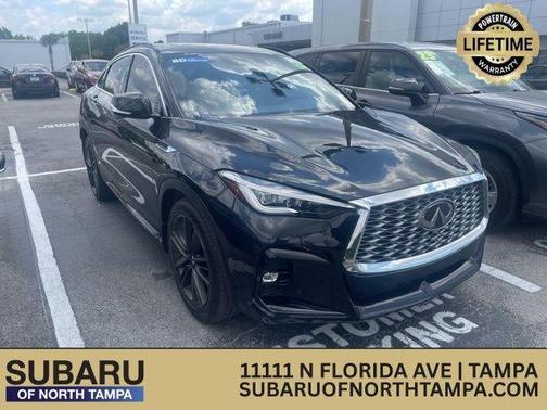 Mineral Black 2022 INFINITI QX55 ESSENTIAL