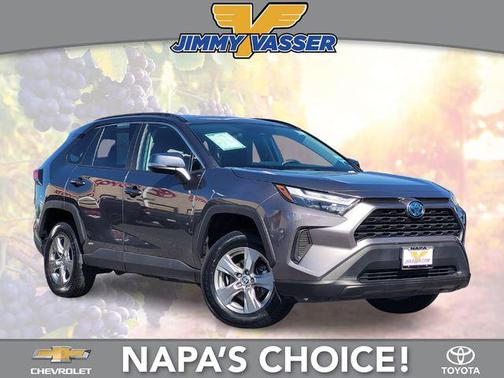 Magnetic Gray Metallic 2024 Toyota RAV4 Hybrid XLE