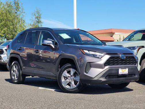 Magnetic Gray Metallic 2024 Toyota RAV4 Hybrid XLE