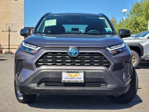 Magnetic Gray Metallic 2024 Toyota RAV4 Hybrid XLE