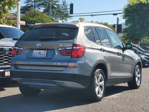 Space Gray Metallic 2011 BMW X3 xDrive28i