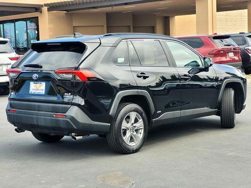 Midnight Black Metallic 2024 Toyota RAV4 Hybrid XLE