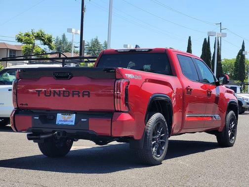 Supersonic Red 2026 Toyota Tundra Platinum