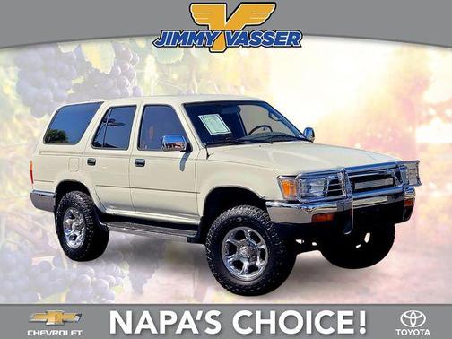 White 1995 Toyota 4Runner SR5 V6
