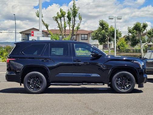 Midnight Black Metallic 2026 Toyota Sequoia Platinum