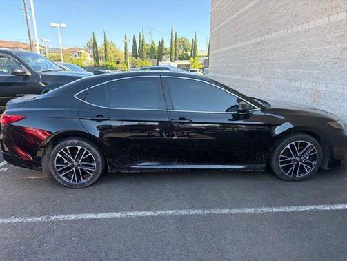 Midnight Black Metallic 2025 Toyota Camry XLE