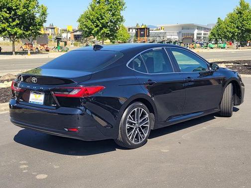 Midnight Black Metallic 2025 Toyota Camry XLE
