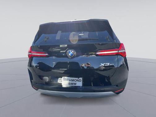 Black Sapphire Metallic 2026 BMW X3 30 xDrive