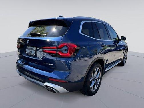 Phytonic Blue Metallic 2024 BMW X3 xDrive30i