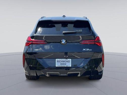 Black Sapphire Metallic 2026 BMW X3 30 xDrive