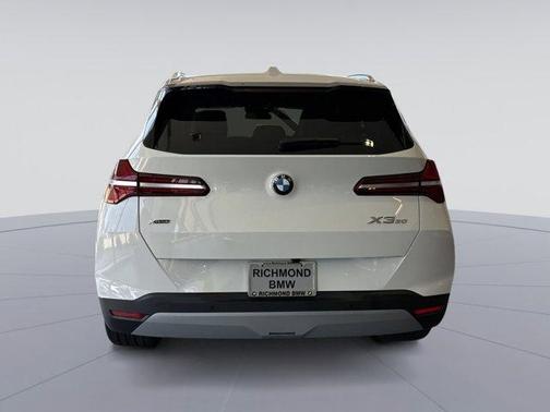 Alpine White 2026 BMW X3 30 xDrive