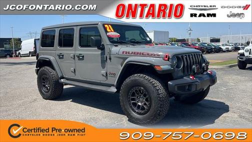 2021 Jeep Wrangler Unlimited Rubicon 4X4