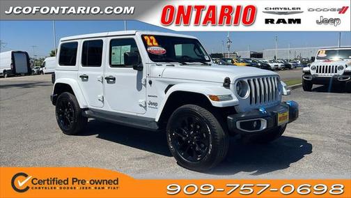 2022 Jeep Wrangler Unlimited 4xe Unlimited Sahara 4x4
