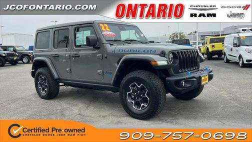 2022 Jeep Wrangler Unlimited 4xe Unlimited Rubicon 4x4
