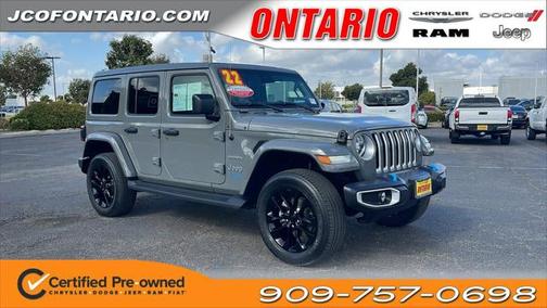 2022 Jeep Wrangler Unlimited 4xe Unlimited Sahara 4x4
