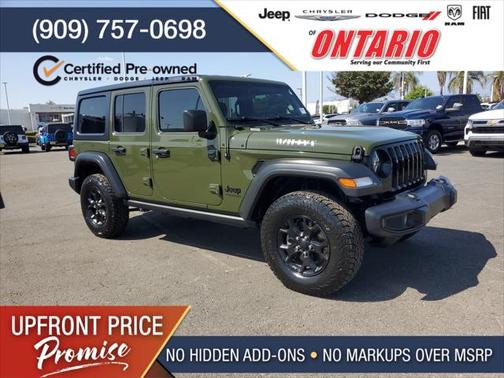 2022 Jeep Wrangler Unlimited Willys 4x4