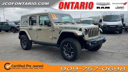 2022 Jeep Wrangler Unlimited 4xe Unlimited Rubicon 4x4