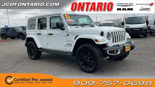2021 Jeep Wrangler Unlimited 4xe Unlimited Sahara 4x4