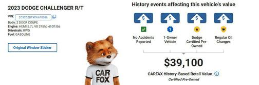 2023 Dodge Challenger R/T