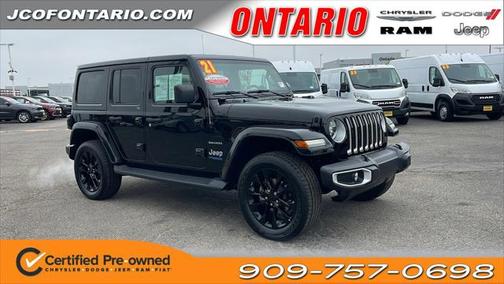 2021 Jeep Wrangler Unlimited 4xe Unlimited Sahara 4x4