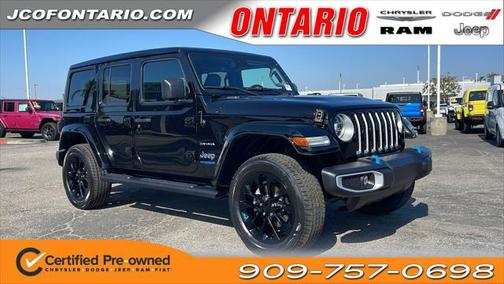 2022 Jeep Wrangler Unlimited 4xe Unlimited Sahara 4x4
