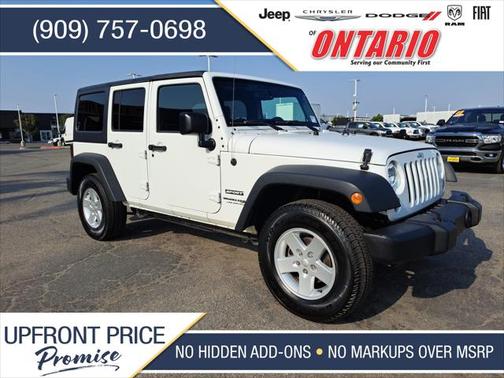 2018 Jeep Wrangler JK Unlimited Sport S 4x4