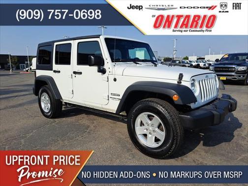 2018 Jeep Wrangler JK Unlimited Sport S 4x4
