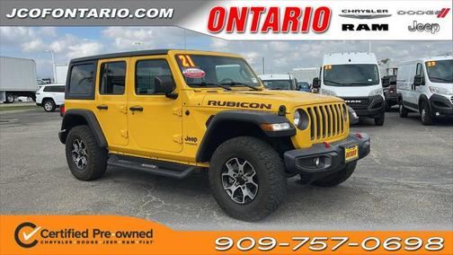 2021 Jeep Wrangler Unlimited Rubicon 4X4
