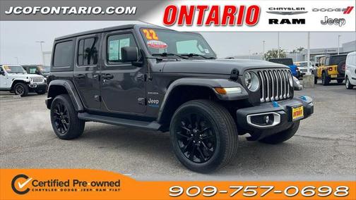 2022 Jeep Wrangler Unlimited 4xe Unlimited Sahara 4x4
