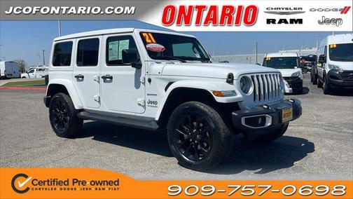 2021 Jeep Wrangler Unlimited 4xe Unlimited Sahara 4x4