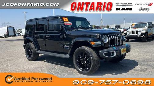 2022 Jeep Wrangler Unlimited 4xe Unlimited Sahara 4x4