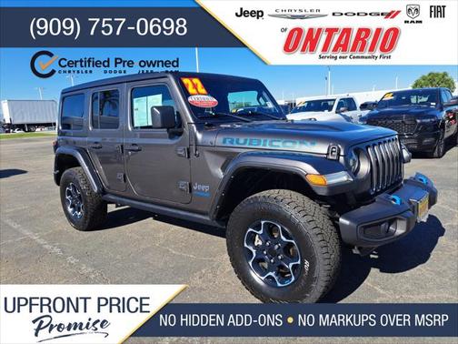 2022 Jeep Wrangler Unlimited 4xe Unlimited Rubicon 4x4