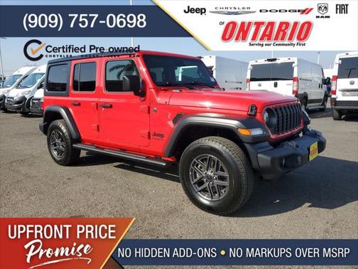 2024 Jeep Wrangler 4-Door Sport S 4x4