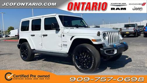 2022 Jeep Wrangler Unlimited 4xe Unlimited Sahara 4x4