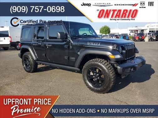 2021 Jeep Wrangler Unlimited Willys 4x4