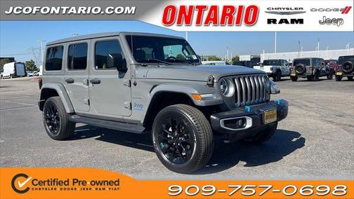 2022 Jeep Wrangler Unlimited 4xe Unlimited Sahara 4x4