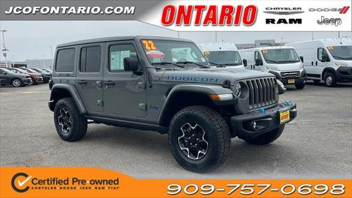 2022 Jeep Wrangler Unlimited 4xe Unlimited Rubicon 4x4