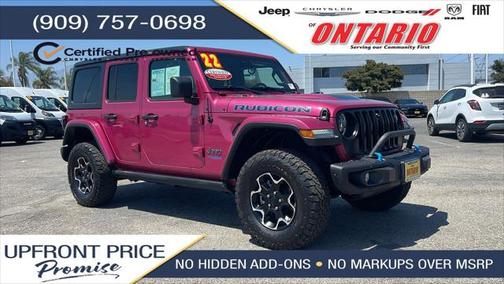2022 Jeep Wrangler Unlimited 4xe Unlimited Rubicon 4x4