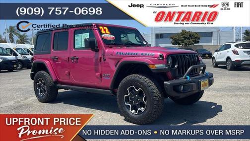 2022 Jeep Wrangler Unlimited 4xe Unlimited Rubicon 4x4
