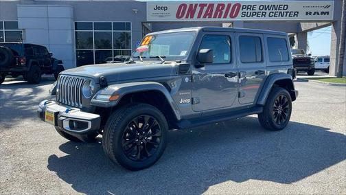 2022 Jeep Wrangler Unlimited 4xe Unlimited Sahara 4x4