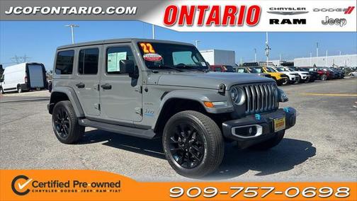 2022 Jeep Wrangler Unlimited 4xe Unlimited Sahara 4x4