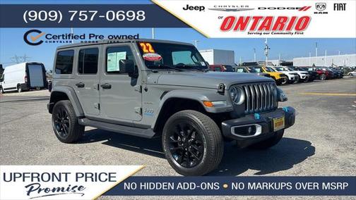 2022 Jeep Wrangler Unlimited 4xe Unlimited Sahara 4x4