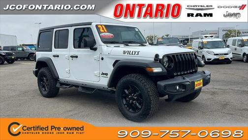 2021 Jeep Wrangler Unlimited Willys 4x4