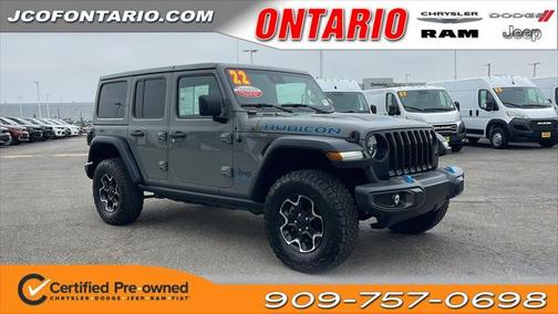 2022 Jeep Wrangler Unlimited 4xe Unlimited Rubicon 4x4