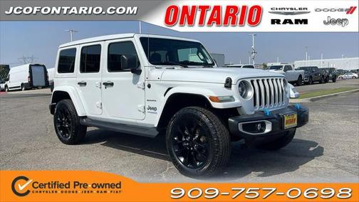 2022 Jeep Wrangler Unlimited 4xe Unlimited Sahara 4x4