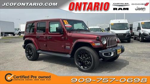2021 Jeep Wrangler Unlimited 4xe Unlimited Sahara 4x4