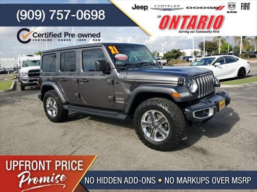 2021 Jeep Wrangler Unlimited Sahara 4x4